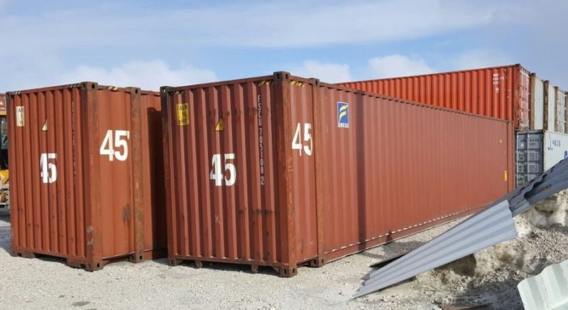 45′  High Cube Used Container